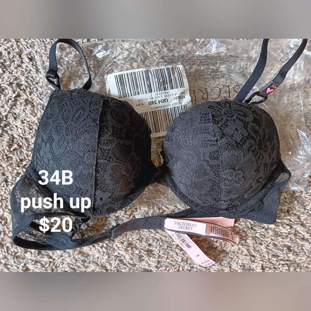 NWT Victoria's secret 34 b push up.